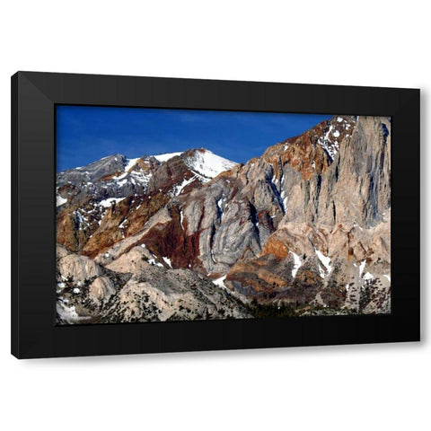Sevehah Cliffs Black Modern Wood Framed Art Print with Double Matting by Taylor, Douglas