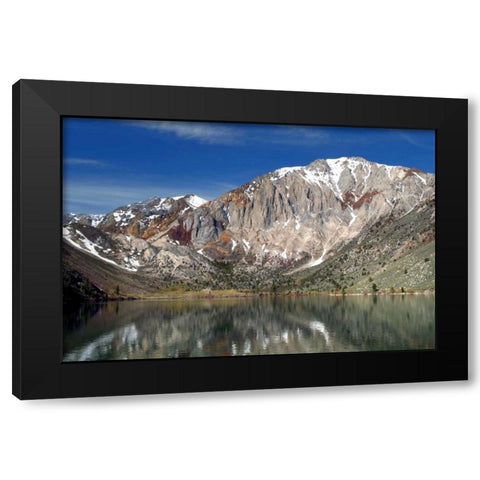 Convict Lake Black Modern Wood Framed Art Print by Taylor, Douglas