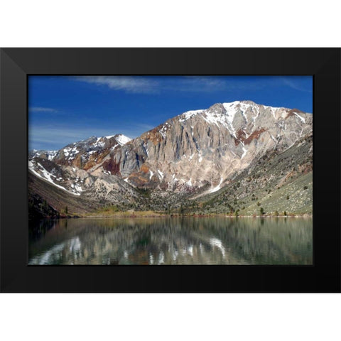 Convict Lake Black Modern Wood Framed Art Print by Taylor, Douglas