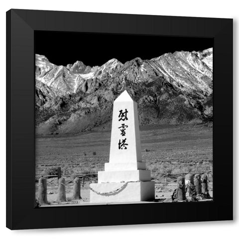 Remembrance III BW Black Modern Wood Framed Art Print by Taylor, Douglas