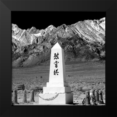 Remembrance III BW Black Modern Wood Framed Art Print by Taylor, Douglas