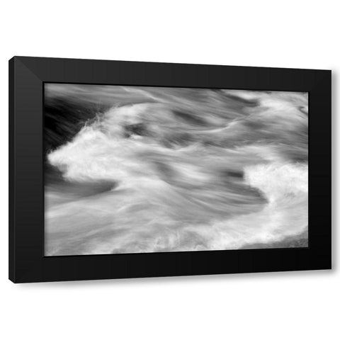 Hamma Hamma Current III BW Black Modern Wood Framed Art Print by Taylor, Douglas