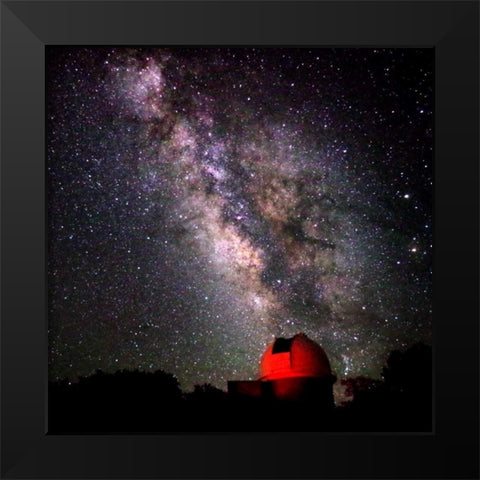 Milky Way I Black Modern Wood Framed Art Print by Taylor, Douglas