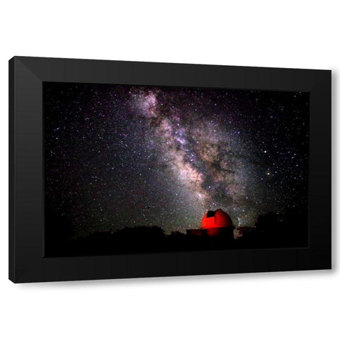 Milky Way IV Black Modern Wood Framed Art Print with Double Matting by Taylor, Douglas