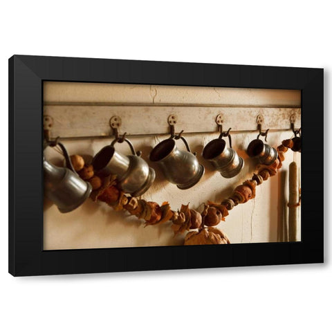 Vintage Cooking I Black Modern Wood Framed Art Print with Double Matting by Clayton-Thompson, Philip