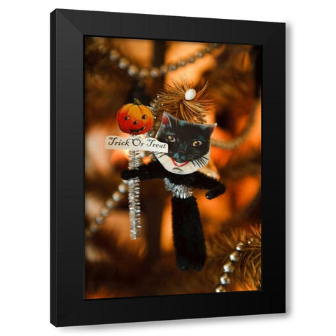 Halloween III Black Modern Wood Framed Art Print by Clayton-Thompson, Philip