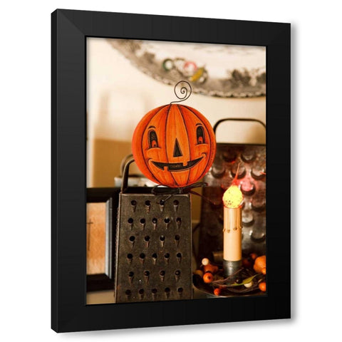 Halloween V Black Modern Wood Framed Art Print by Clayton-Thompson, Philip