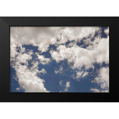 Clouds II Black Modern Wood Framed Art Print by Clayton-Thompson, Philip