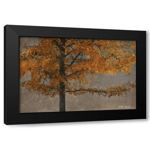 Tree Angel I Black Modern Wood Framed Art Print with Double Matting by Geyman, Vitaly