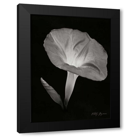 Morning Glory I Black Modern Wood Framed Art Print with Double Matting by Geyman, Vitaly