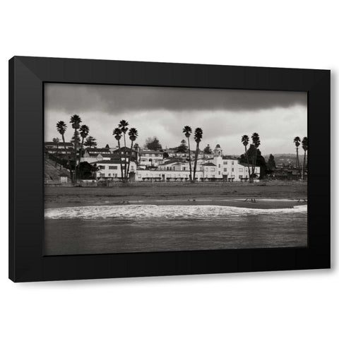 Santa Cruz Bay I Black Modern Wood Framed Art Print by Geyman, Vitaly
