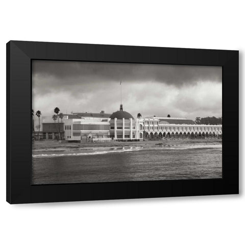 Santa Cruz Bay II Black Modern Wood Framed Art Print by Geyman, Vitaly