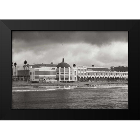 Santa Cruz Bay II Black Modern Wood Framed Art Print by Geyman, Vitaly