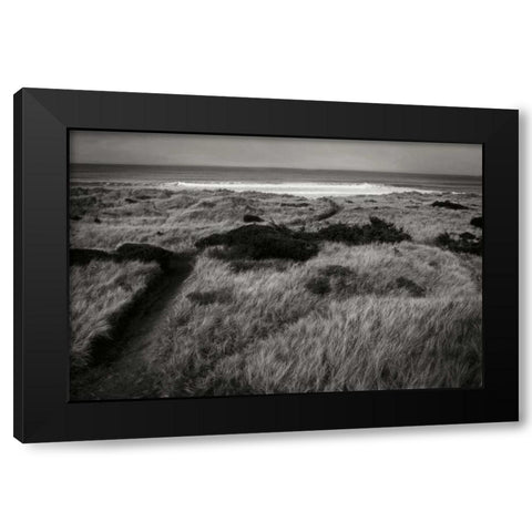 Coastal Spirit II Black Modern Wood Framed Art Print with Double Matting by Geyman, Vitaly
