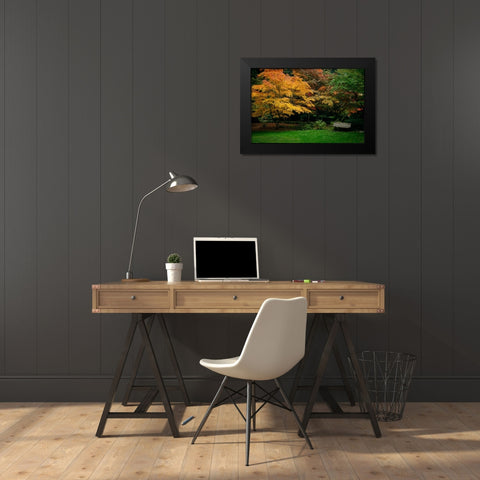 Contemplation II Black Modern Wood Framed Art Print by Geyman, Vitaly