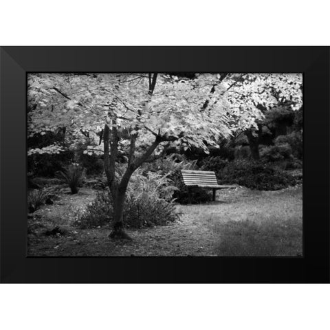 Contemplation I B and W Black Modern Wood Framed Art Print by Geyman, Vitaly