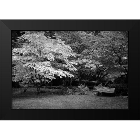 Contemplation II B and W Black Modern Wood Framed Art Print by Geyman, Vitaly