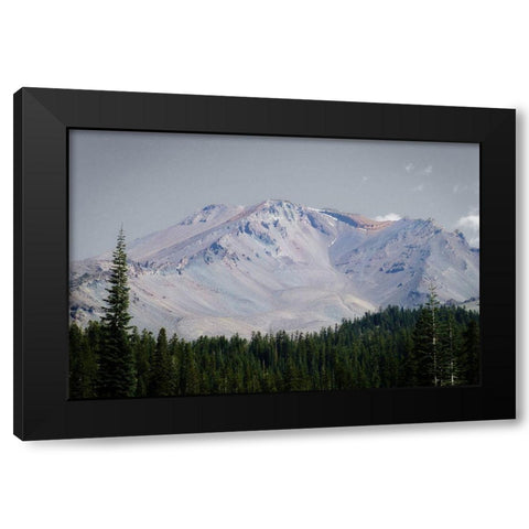 Shasta Majesty I Black Modern Wood Framed Art Print by Geyman, Vitaly