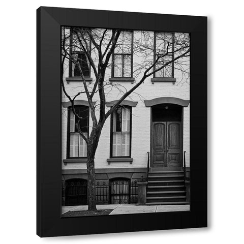 Pure Symmetry I Black Modern Wood Framed Art Print with Double Matting by Geyman, Vitaly