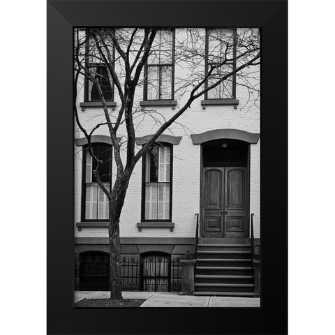 Pure Symmetry I Black Modern Wood Framed Art Print by Geyman, Vitaly
