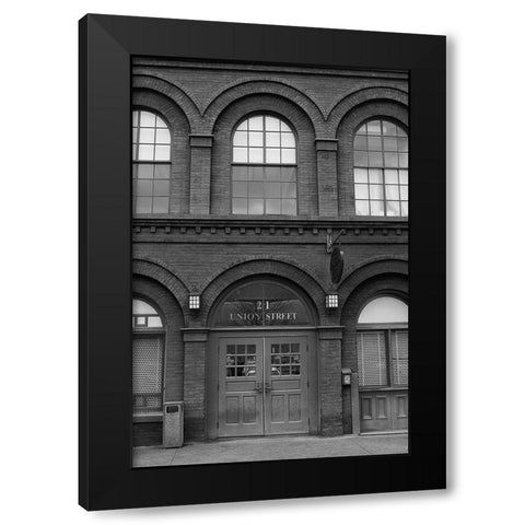 Pure Symmetry II Black Modern Wood Framed Art Print by Geyman, Vitaly