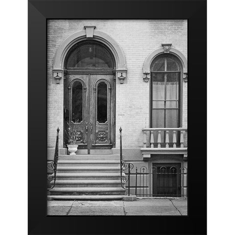 Pure Symmetry IV Black Modern Wood Framed Art Print by Geyman, Vitaly