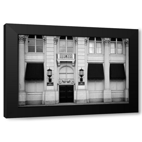 Pure Symmetry V Black Modern Wood Framed Art Print with Double Matting by Geyman, Vitaly