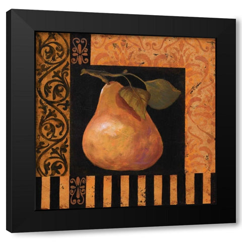 Fruitier I Black Modern Wood Framed Art Print with Double Matting by Peyton, Hanna