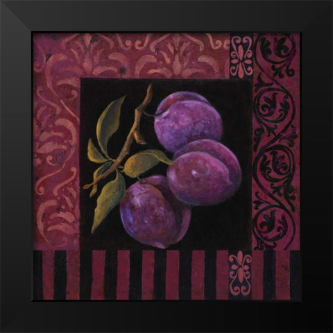Fruitier II Black Modern Wood Framed Art Print by Peyton, Hanna