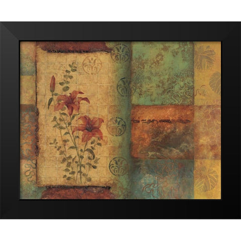 Tropical Paradise II Black Modern Wood Framed Art Print by Peyton, Hanna