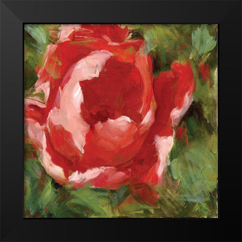 Tulip Black Modern Wood Framed Art Print by Salness, Annie