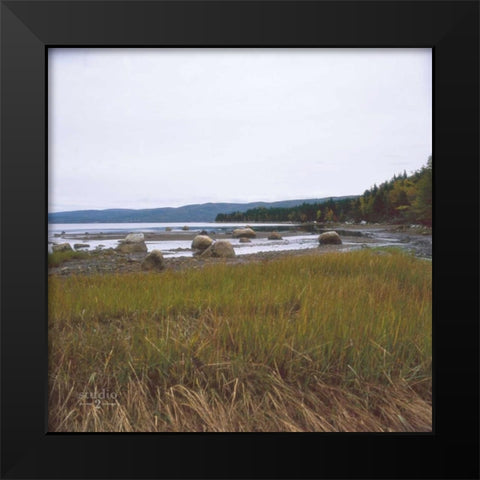 Estuary I Black Modern Wood Framed Art Print by Studio 2