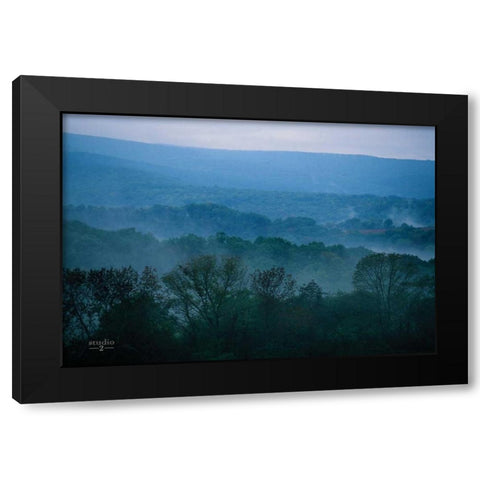 Nestled In I Black Modern Wood Framed Art Print by Studio 2