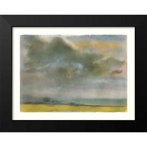 Summer Storm Black Modern Wood Framed Art Print by Sheler, Sammy