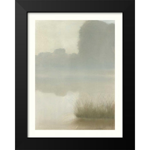 St. Clair Mist Black Modern Wood Framed Art Print by Sheler, Sammy