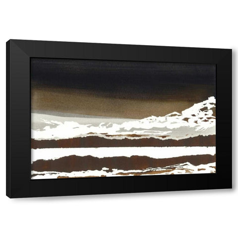 In the Mountains Black Modern Wood Framed Art Print with Double Matting by Sheler, Sammy