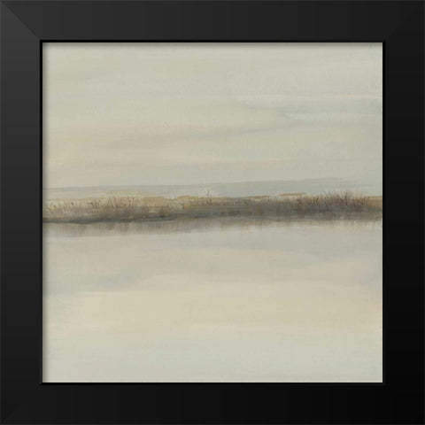 Crescent Bar II Black Modern Wood Framed Art Print by Sheler, Sammy