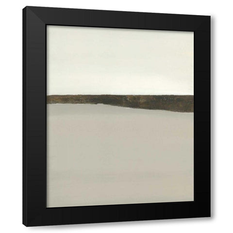 Hedge Rows Black Modern Wood Framed Art Print with Double Matting by Sheler, Sammy