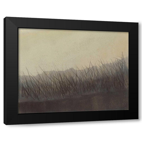 Marshland Grasses Black Modern Wood Framed Art Print with Double Matting by Sheler, Sammy