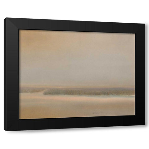 Evening Marsh Black Modern Wood Framed Art Print by Sheler, Sammy