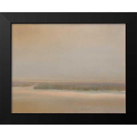 Evening Marsh Black Modern Wood Framed Art Print by Sheler, Sammy