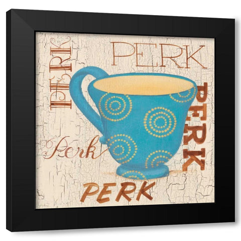 Morning Coffee III Black Modern Wood Framed Art Print by Smith, Pamela