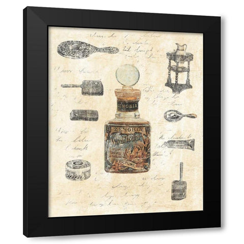 Zenobia II Black Modern Wood Framed Art Print by Schippel, Banafshe