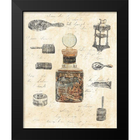 Zenobia II Black Modern Wood Framed Art Print by Schippel, Banafshe