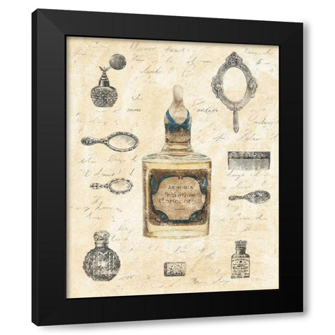 Zenobia IV Black Modern Wood Framed Art Print by Schippel, Banafshe