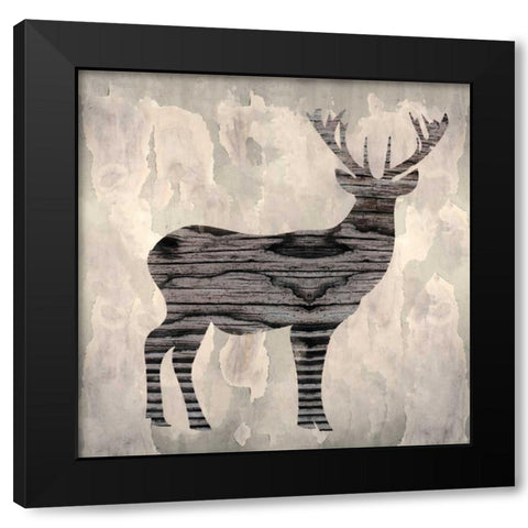 Be a Deer I Black Modern Wood Framed Art Print with Double Matting by Sta Teresa, Ashley
