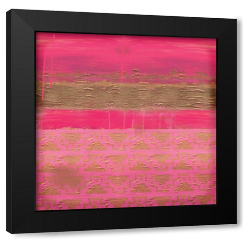 Golden Arrow II Black Modern Wood Framed Art Print with Double Matting by Sta Teresa, Ashley