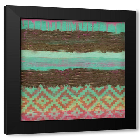 Miami Sunset II Black Modern Wood Framed Art Print with Double Matting by Sta Teresa, Ashley