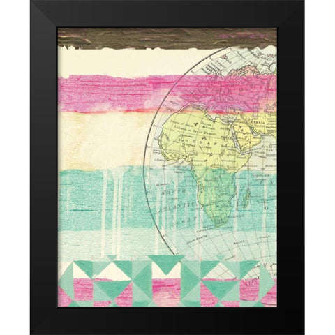 World Traveler I Black Modern Wood Framed Art Print by Sta Teresa, Ashley