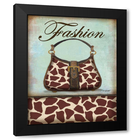 Exotic Purse I Black Modern Wood Framed Art Print by Williams, Todd